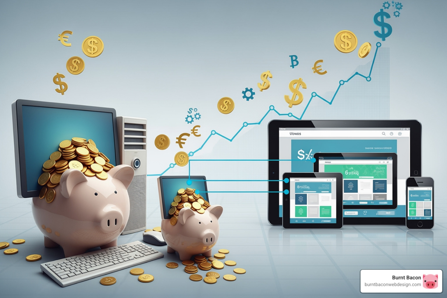 Responsive vs non-responsive website design - responsive website design cost
