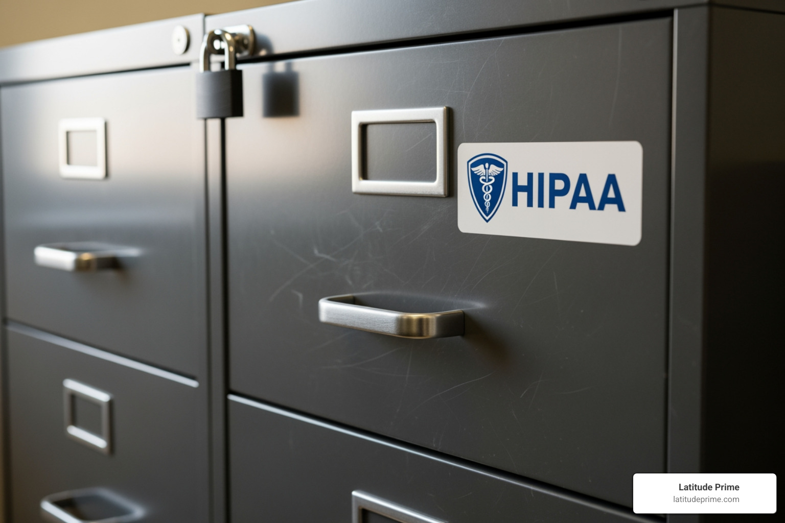 locked file cabinet with a HIPAA logo - spanish to english medical translation locked file cabinet with a HIPAA logo - spanish to english medical translation