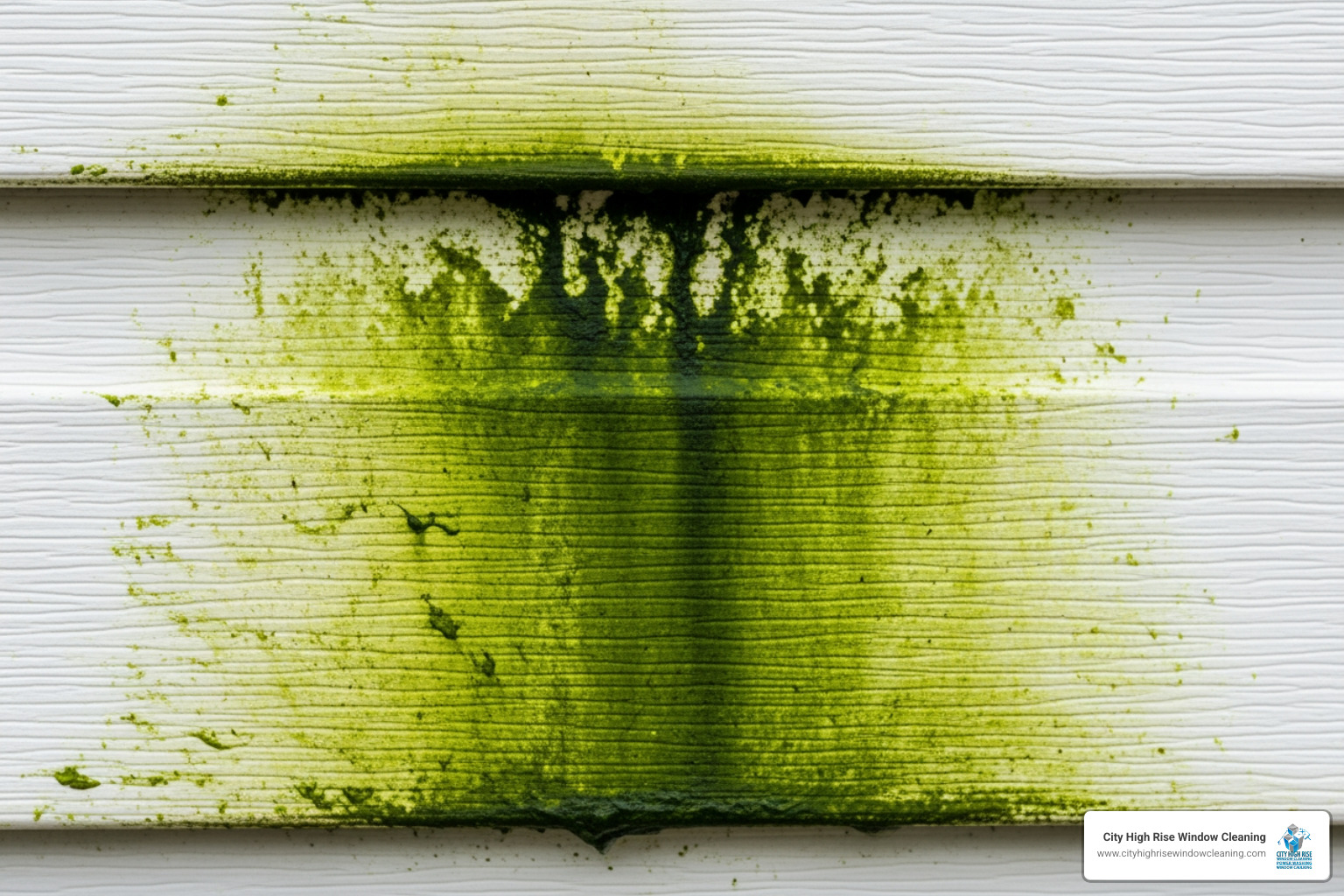 green algae growing on vinyl siding - Westchester exterior cleaning green algae growing on vinyl siding - Westchester exterior cleaning