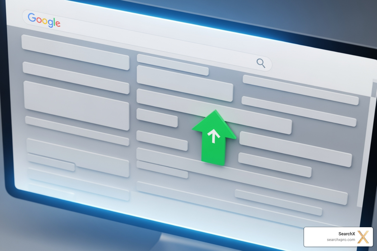 browser window in Incognito/Private mode - check website position on google