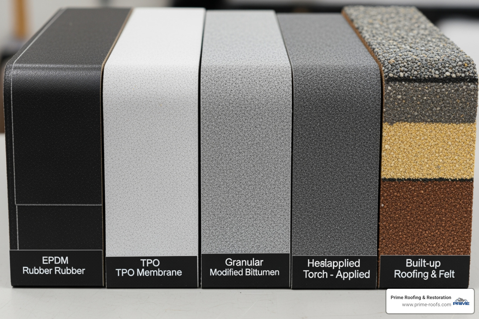 Types of flat roofing materials - how do you repair a flat roof