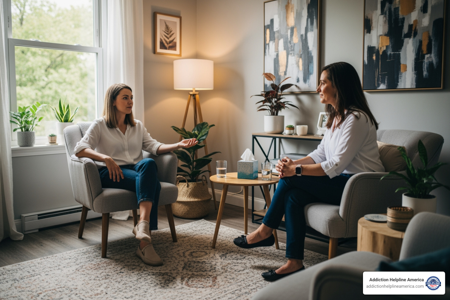 One-on-one counseling session - San Mateo drug rehab One-on-one counseling session - San Mateo drug rehab