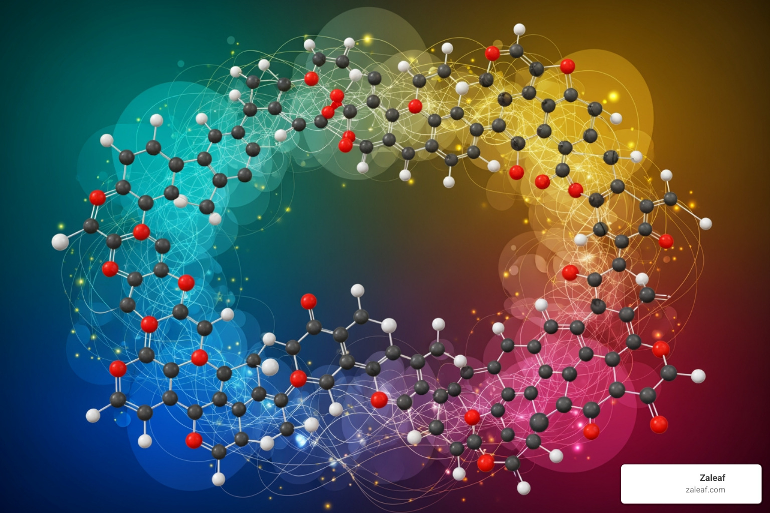 Cannabis terpenes molecules - Low THC vapes