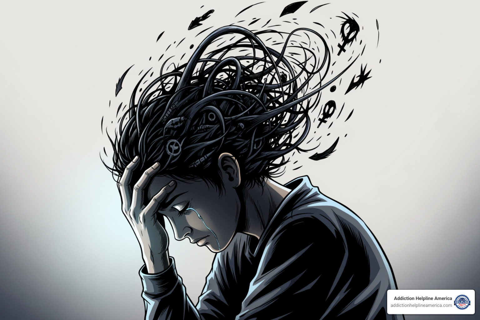 overlapping word clouds showing fears like "judgment," "weakness," "cost," and "pain" - What if I am not ready to seek help? overlapping word clouds showing fears like "judgment," "weakness," "cost," and "pain" - What if I am not ready to seek help?