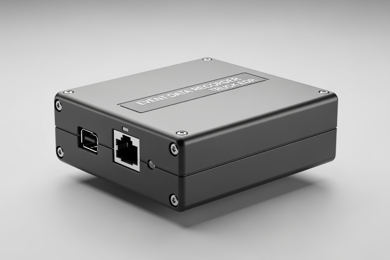 truck driver's log book or an event data recorder (black box) - injured in truck accident