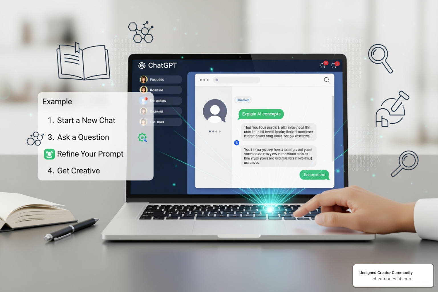 ChatGPT capabilities collage - chatgpt artificial intelligence tutorial how use chatgpt