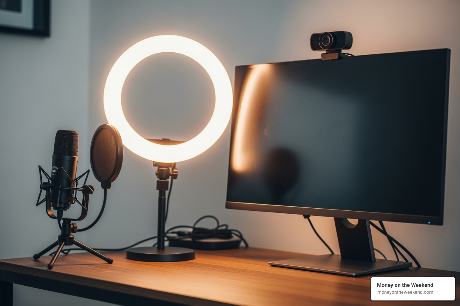 basic vlogging setup: a good webcam, a USB microphone, and a ring light - how to start a reaction youtube channel basic vlogging setup: a good webcam, a USB microphone, and a ring light - how to start a reaction youtube channel