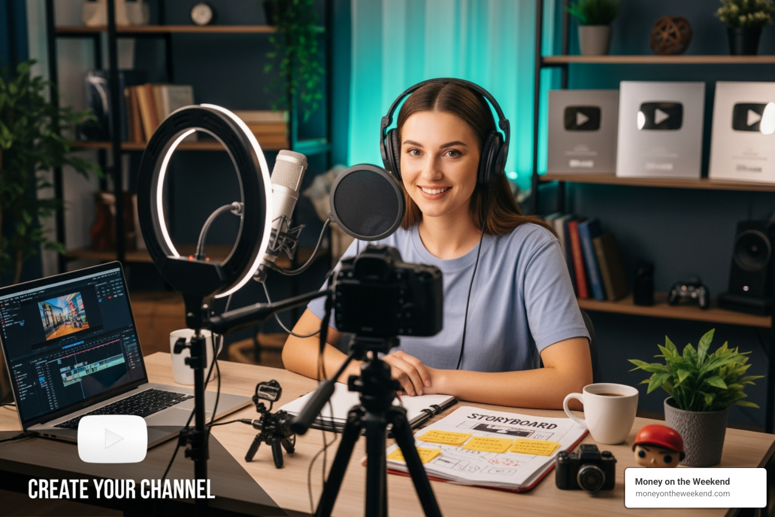 A well-designed YouTube channel homepage with a clear banner, profile picture, and organized video playlists - how to create a great youtube channel A well-designed YouTube channel homepage with a clear banner, profile picture, and organized video playlists - how to create a great youtube channel