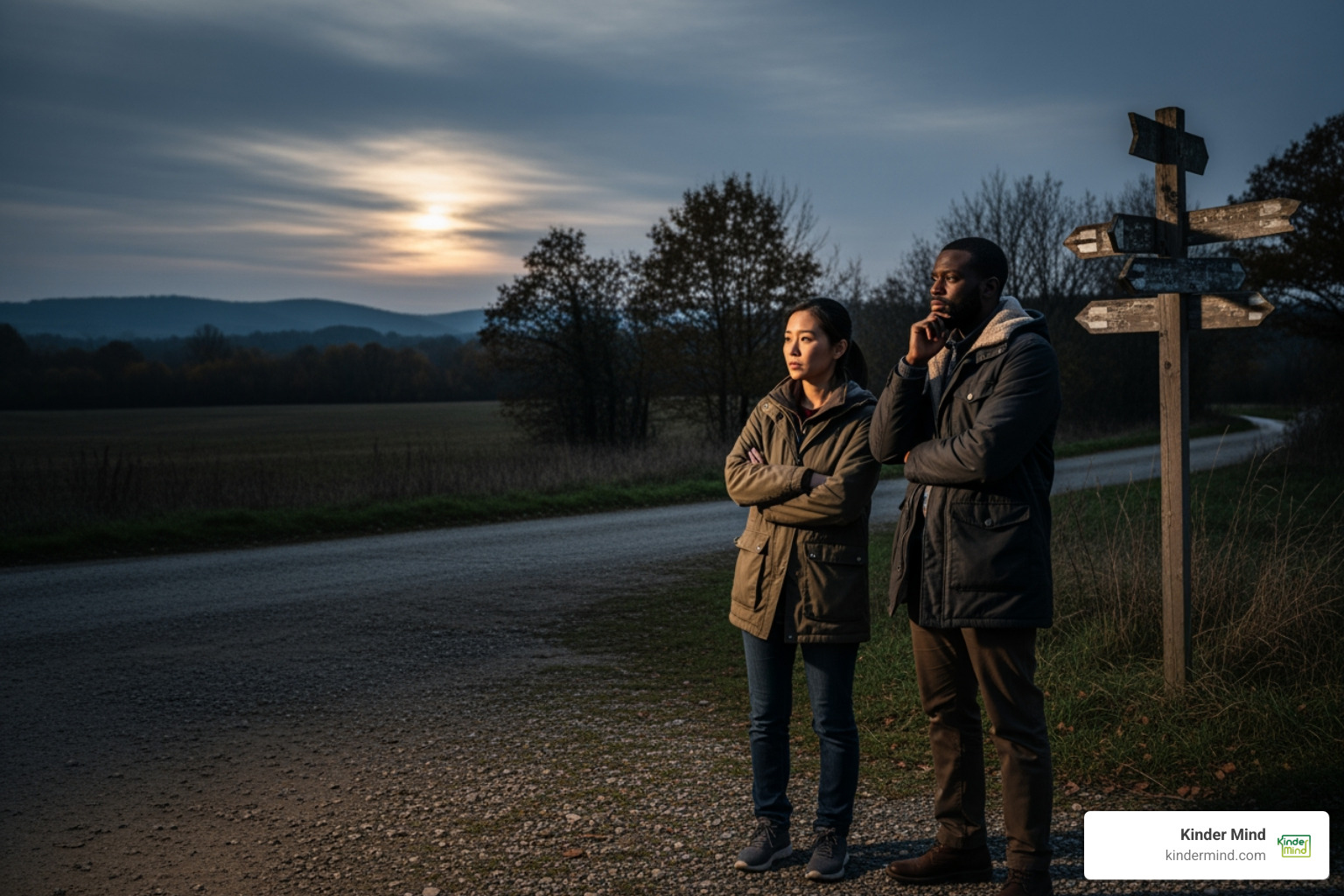 couple at a crossroads - what is discernment counseling