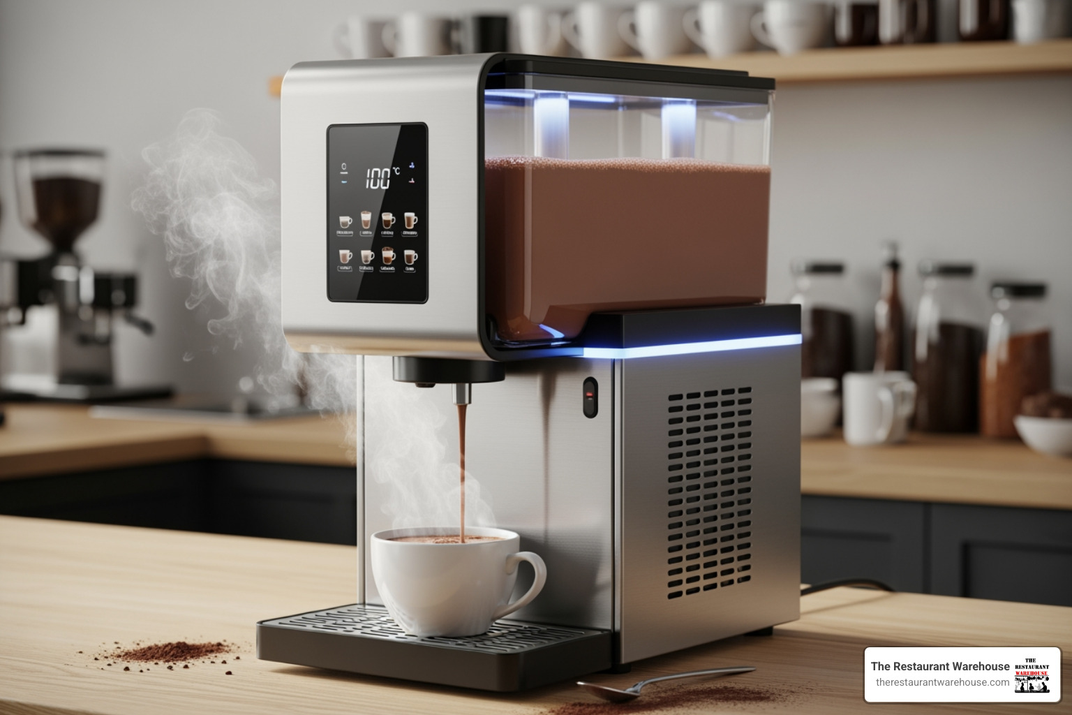 commercial hot cocoa machine