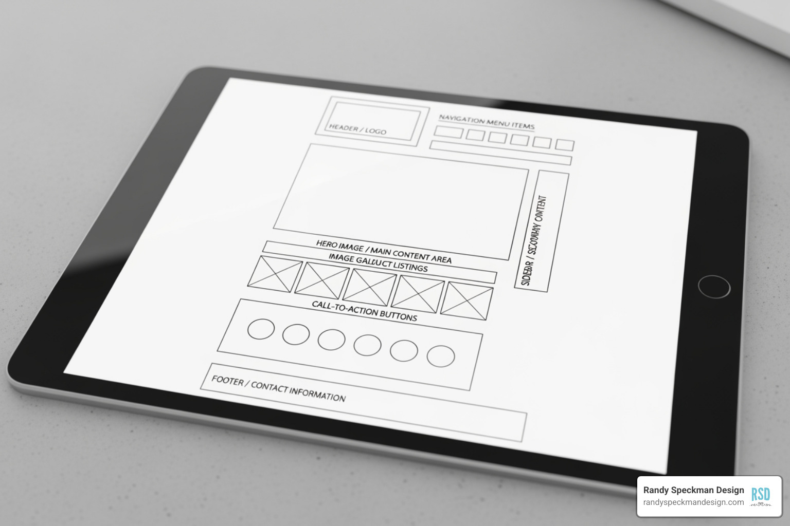 user experience wireframe - Web design specialists