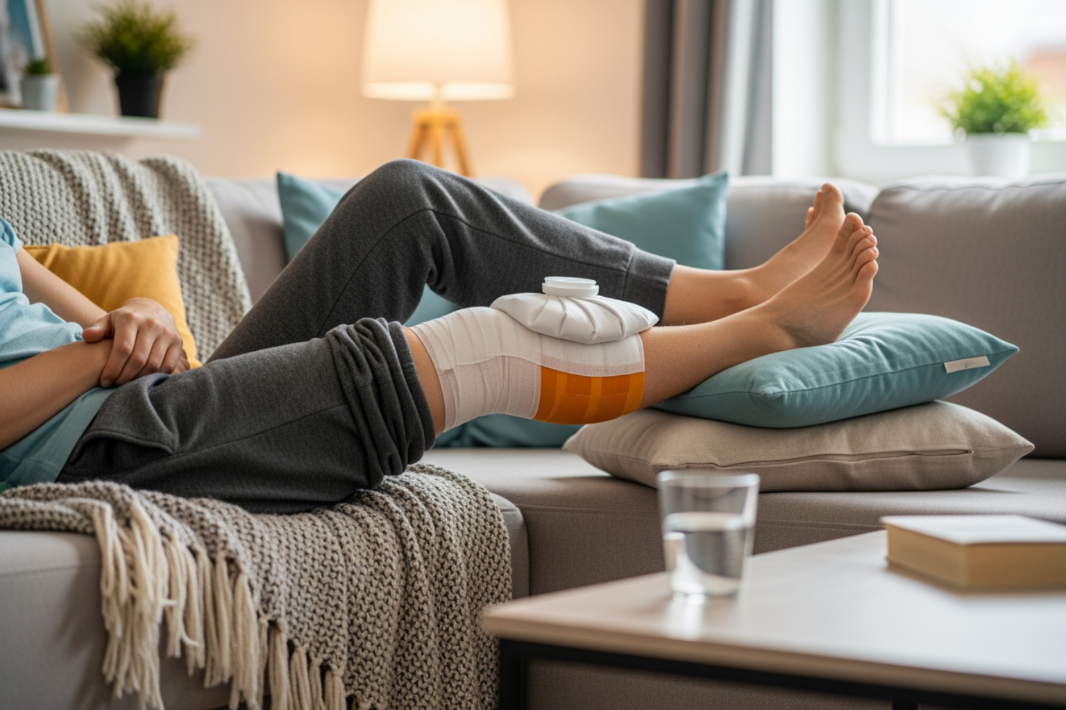 R.I.C.E. method - torn calf muscle recovery time