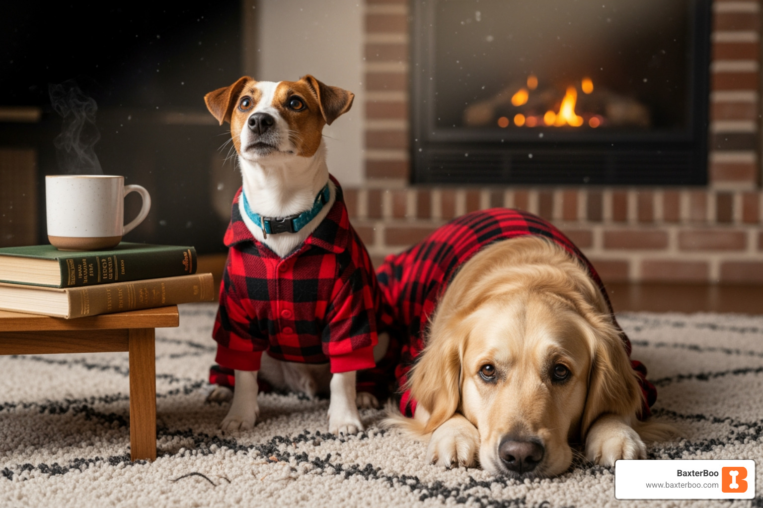a small dog and a large dog both wearing flannel pajamas - flannel dog pajamas a small dog and a large dog both wearing flannel pajamas - flannel dog pajamas
