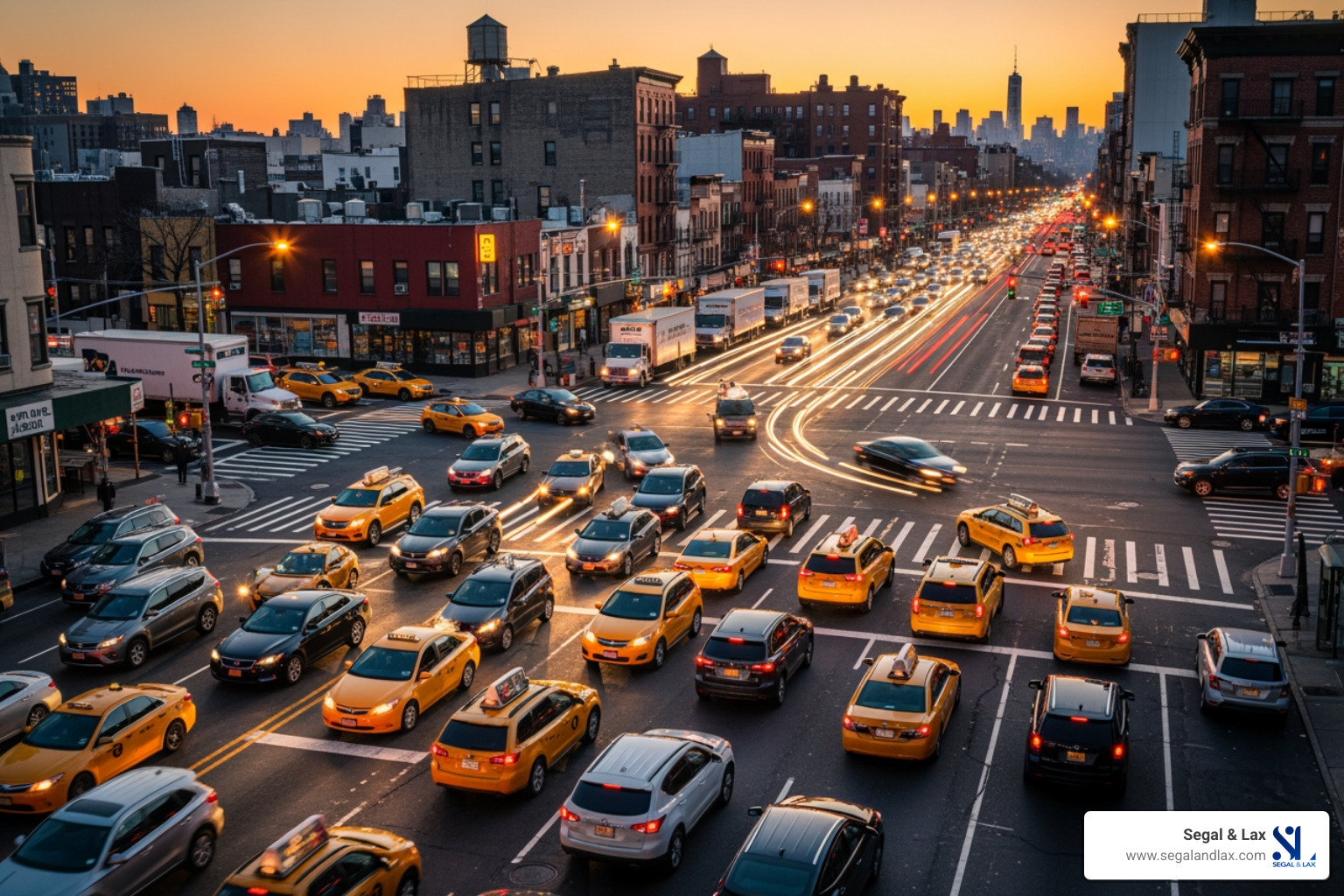 Infographic showing Queens car accident statistics: 28,000 accidents per year, 25-30% of all NYC accidents, common causes including distracted driving and speeding, three-year statute of limitations for filing claims, and types of recoverable damages including medical expenses and pain and suffering - queens accident attorney Infographic showing Queens car accident statistics: 28,000 accidents per year, 25-30% of all NYC accidents, common causes including distracted driving and speeding, three-year statute of limitations for filing claims, and types of recoverable damages including medical expenses and pain and suffering - queens accident attorney