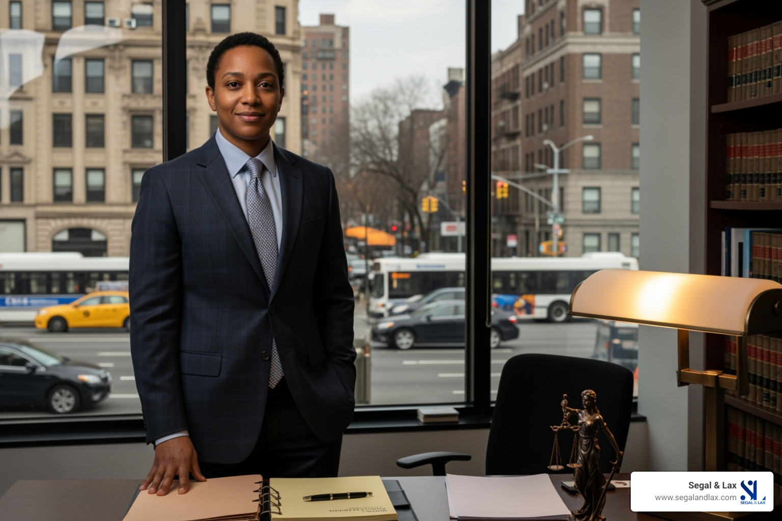 Infographic showing 5 immediate steps after a Bronx car accident: 1. Call 911 and report the accident, 2. Seek medical attention even if you feel fine, 3. Document the scene with photos and witness information, 4. Exchange insurance information but do not admit fault, 5. Contact a personal injury lawyer before speaking to insurance adjusters - personal injury lawyer bronx car accident