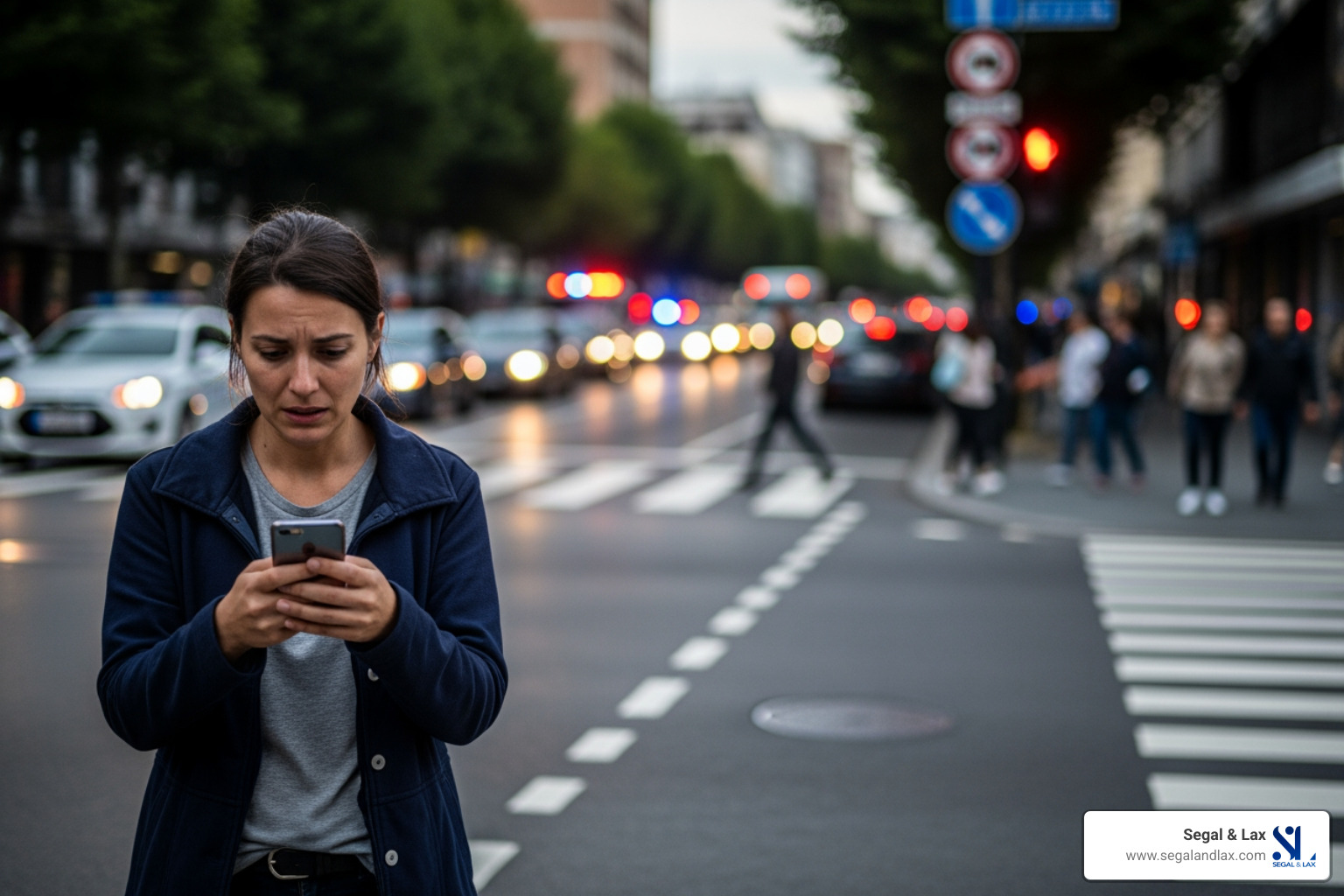 infographic showing immediate steps after Queens pedestrian accident: call 911, move to safety if possible, gather driver and witness information, photograph the scene and injuries, seek full medical evaluation, avoid admitting fault, contact a lawyer immediately, do not speak to insurance adjusters alone - Queens pedestrian accident lawyer infographic showing immediate steps after Queens pedestrian accident: call 911, move to safety if possible, gather driver and witness information, photograph the scene and injuries, seek full medical evaluation, avoid admitting fault, contact a lawyer immediately, do not speak to insurance adjusters alone - Queens pedestrian accident lawyer