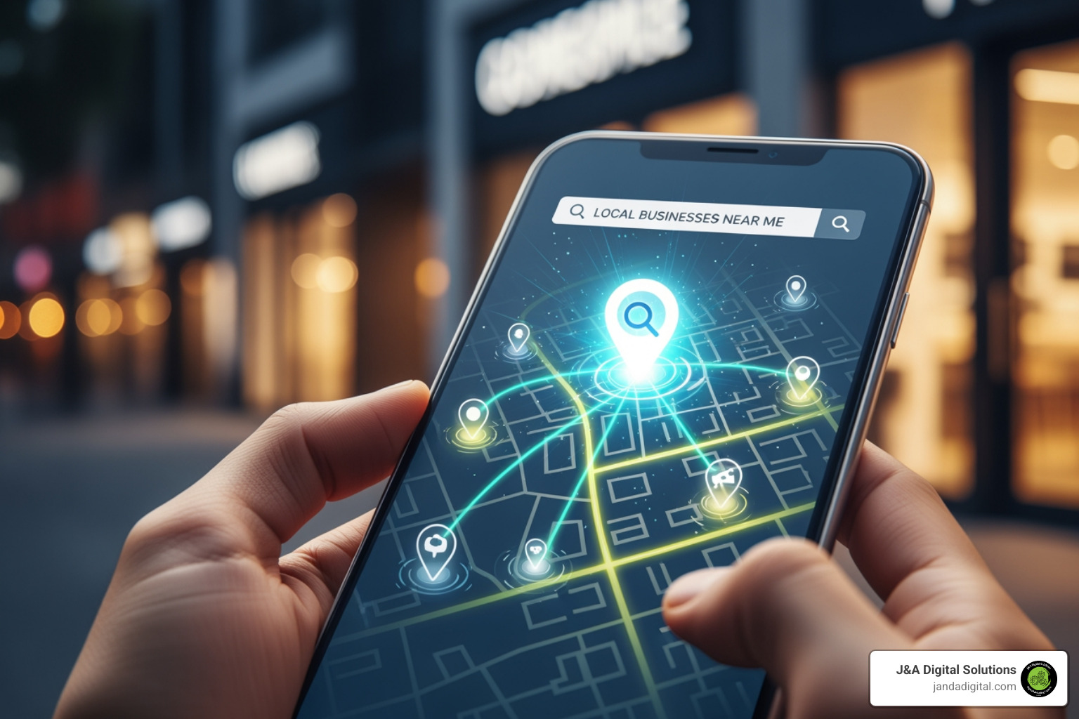 perfectly optimized Google Business Profile - improve local online visibility