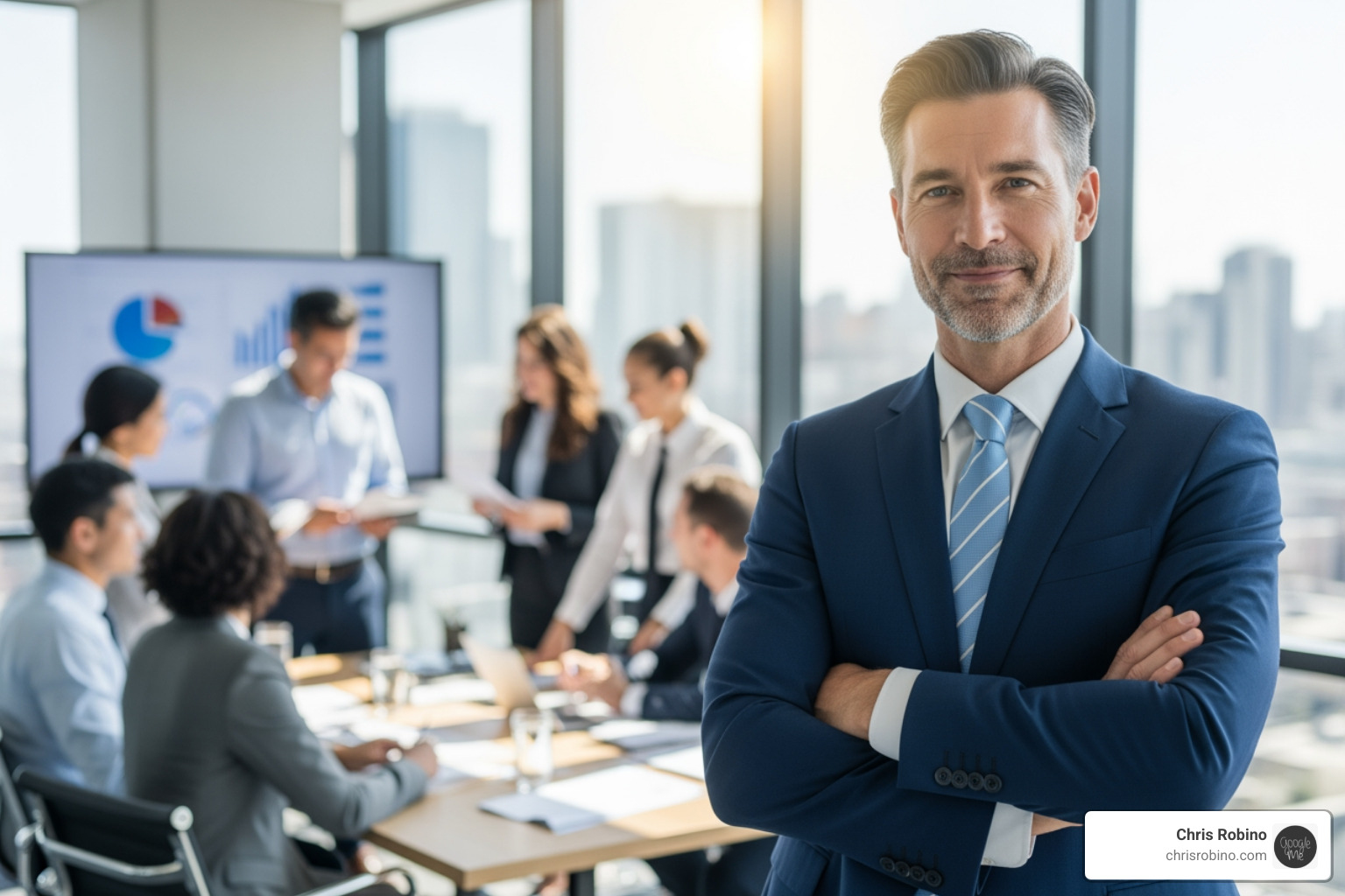 a dashboard showing KPIs like revenue growth and customer acquisition cost - Business growth consultant