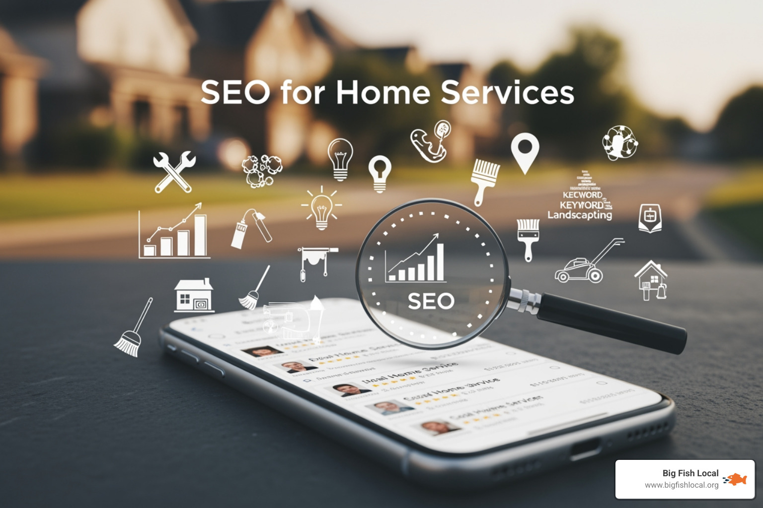 Google search result showing the local map pack for a home service query in Columbus, Ohio - seo for home services