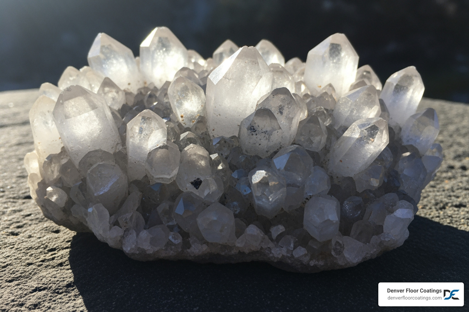 a natural raw quartz crystal cluster - colored quartz a natural raw quartz crystal cluster - colored quartz