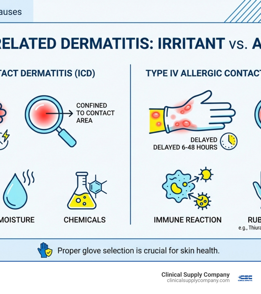 Allergic Contact Dermatitis Gloves Top 3 Safe Solutions