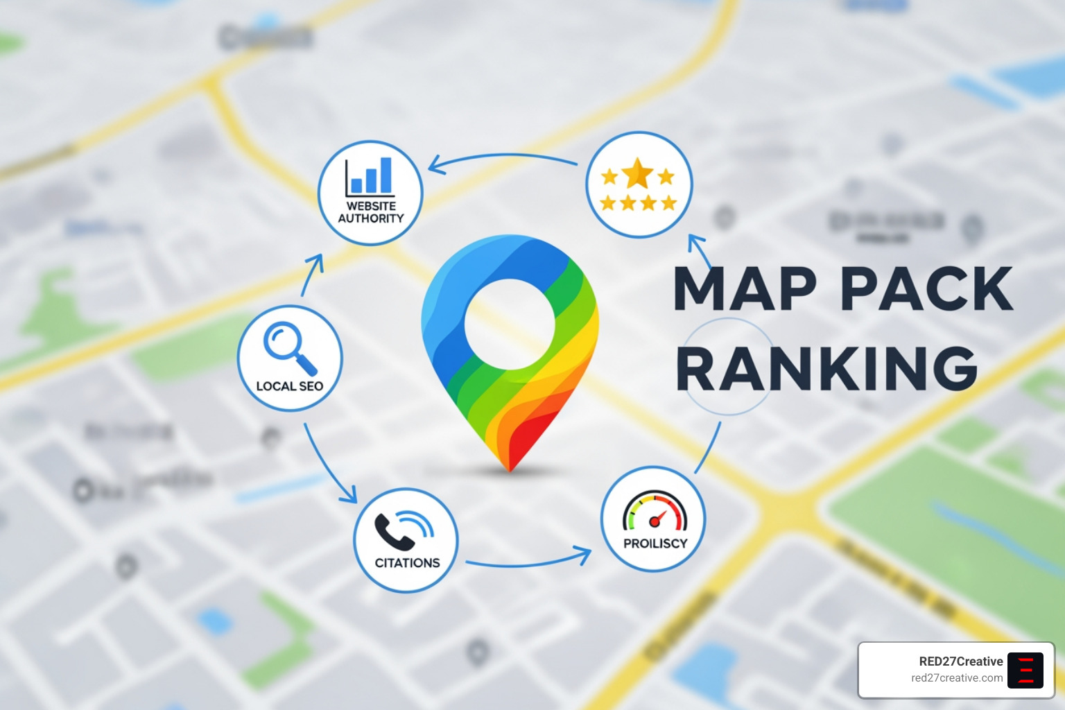 Mobile phone screen with Map Pack results - Map pack ranking Mobile phone screen with Map Pack results - Map pack ranking
