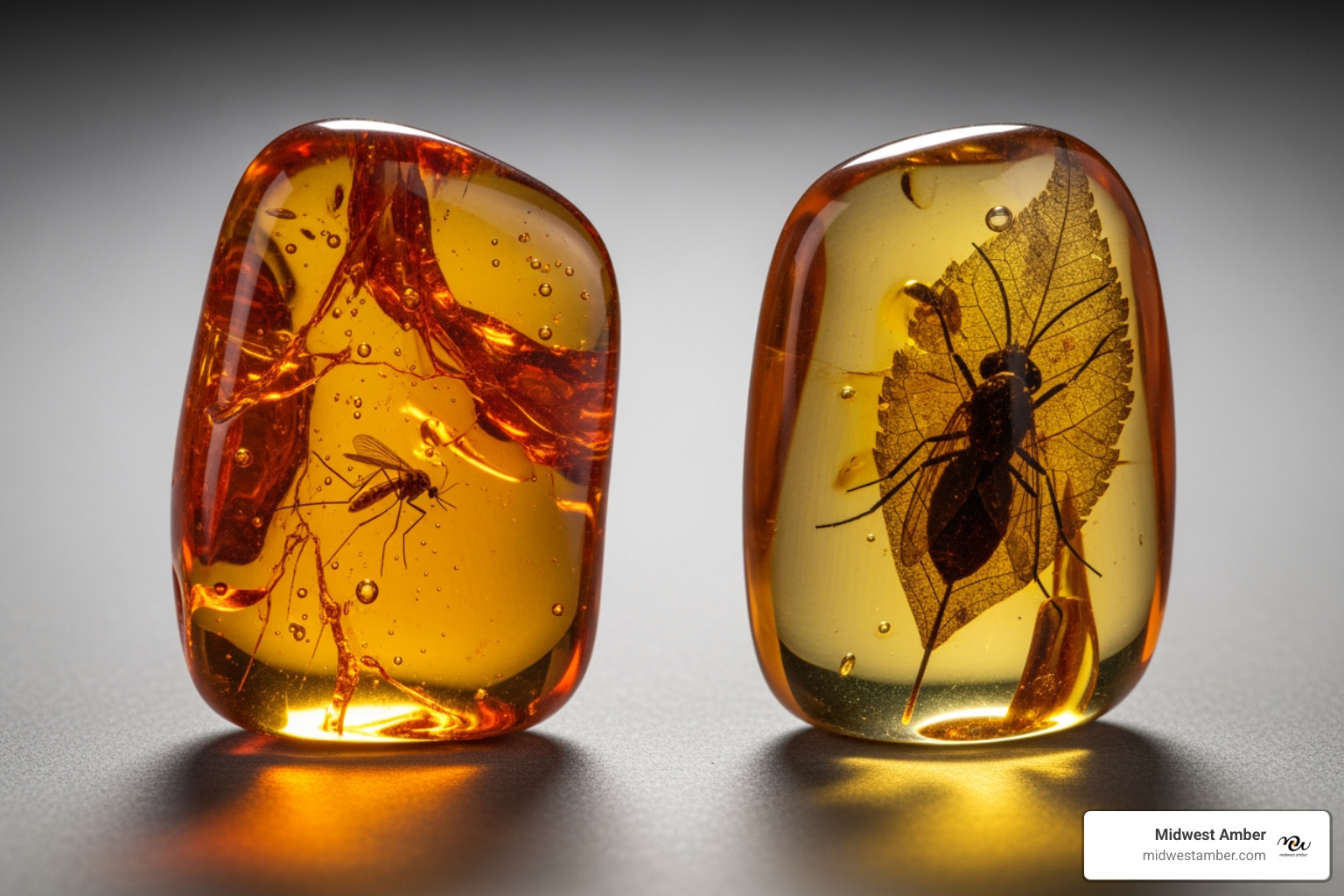 real and fake amber - amber jewelry Arlington Heights