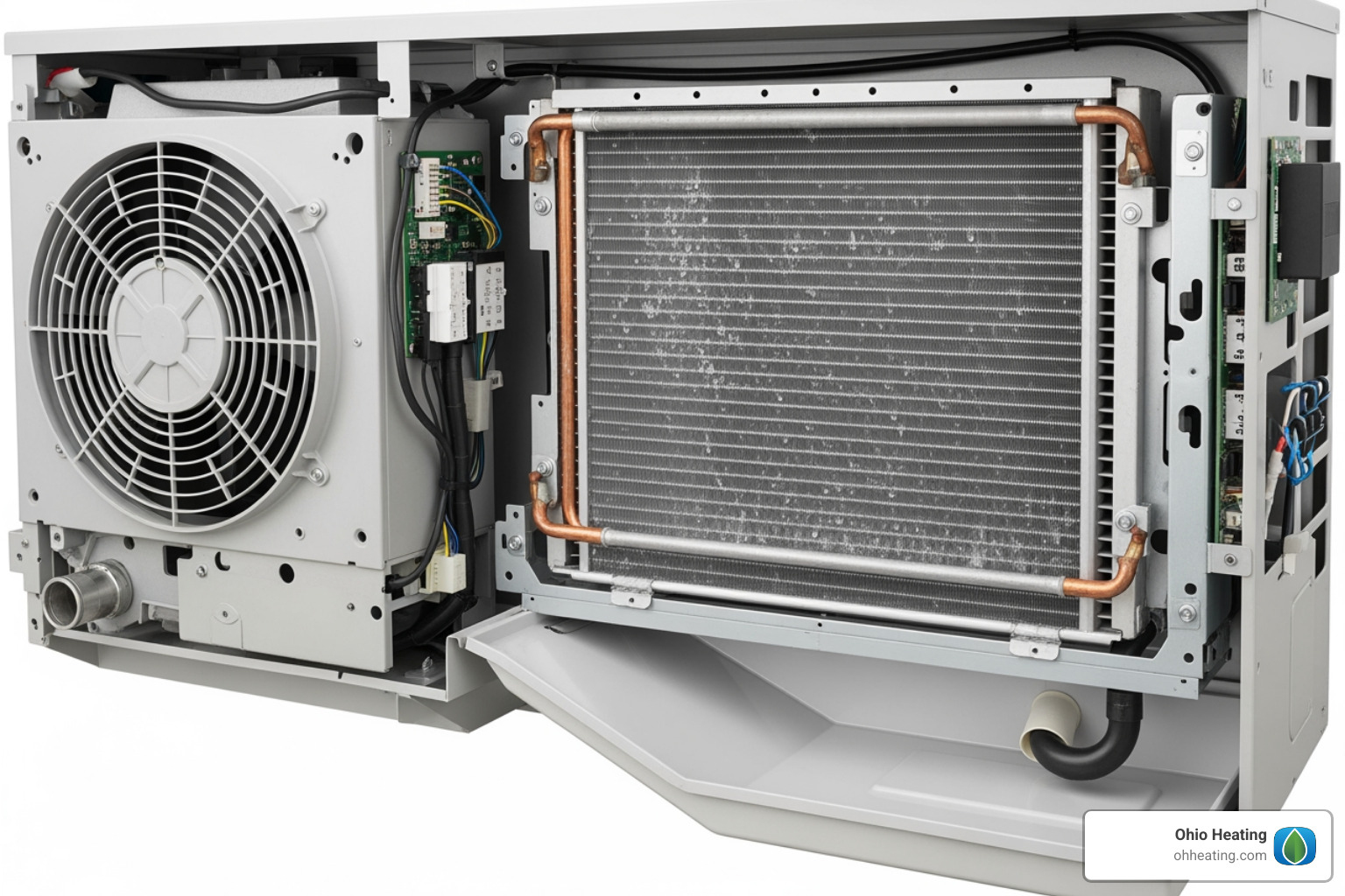 internal components of an indoor AC unit - AC leaking water inside internal components of an indoor AC unit - AC leaking water inside
