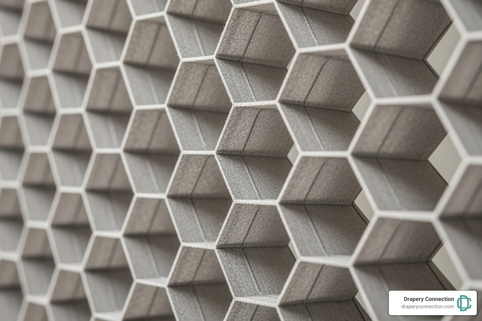 close-up of cellular shade honeycomb structure - energy efficient window treatments close-up of cellular shade honeycomb structure - energy efficient window treatments