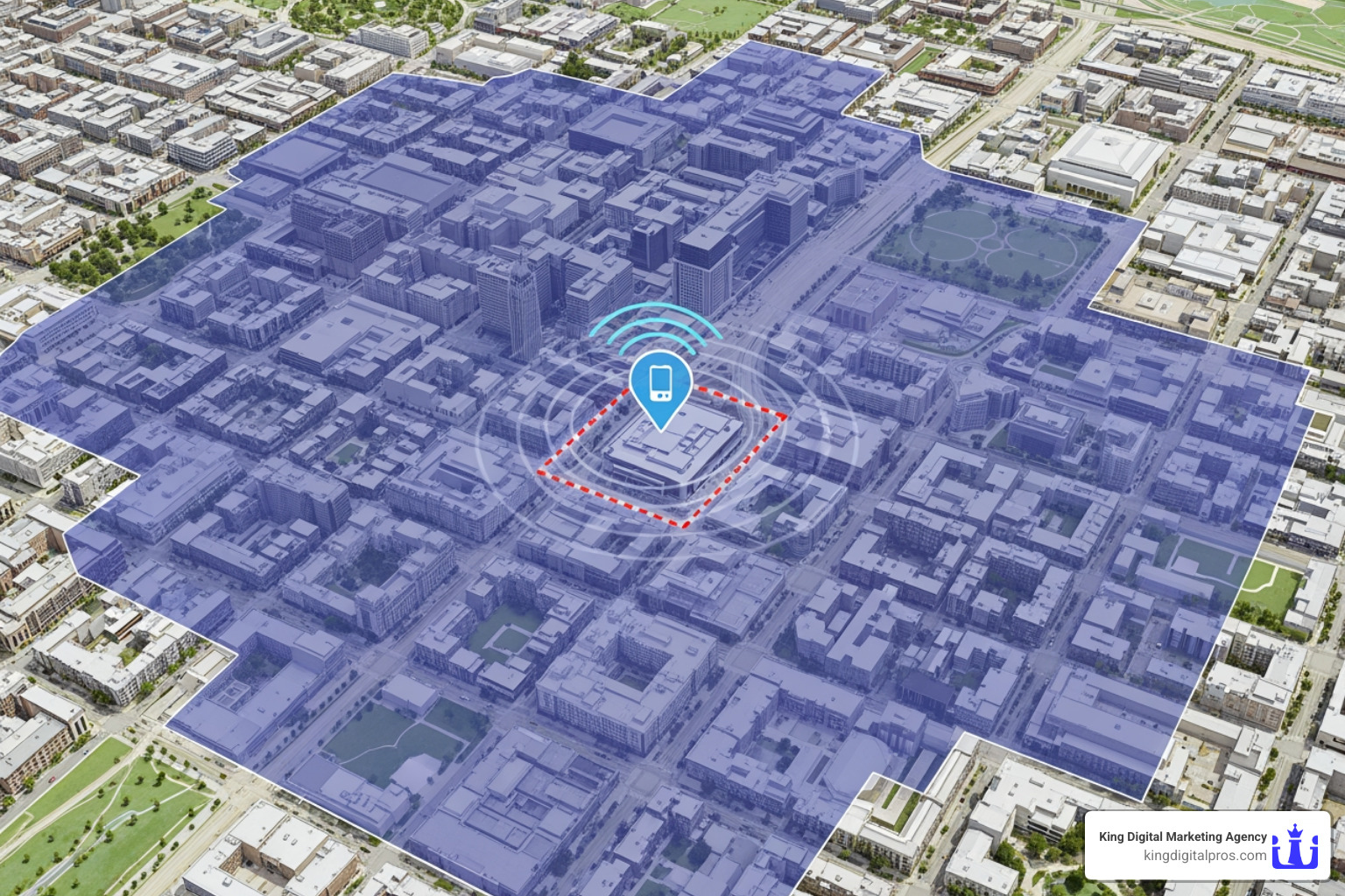 Illustrating The Difference Between Geofencing And Geotargeting - Location Marketing