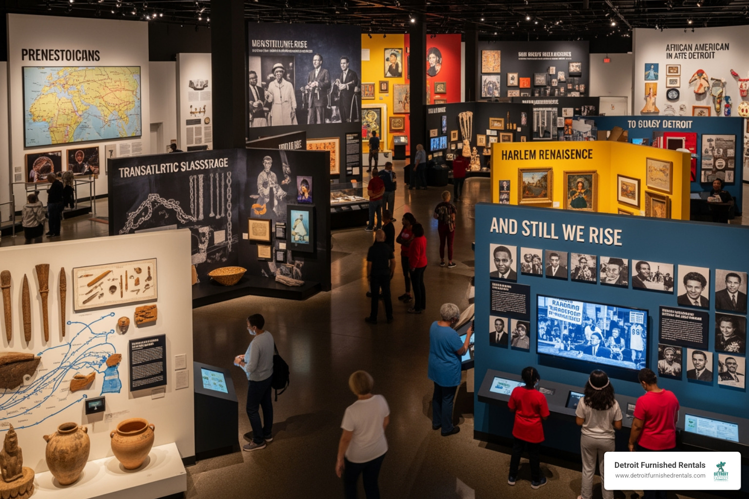 And Still We Rise exhibit at The Wright Museum - detroit area museums