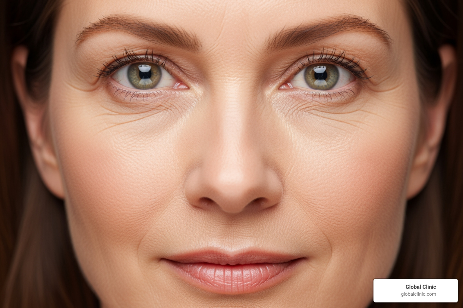 Common treatment areas on the face like under-eyes and cheeks - PRF Injections