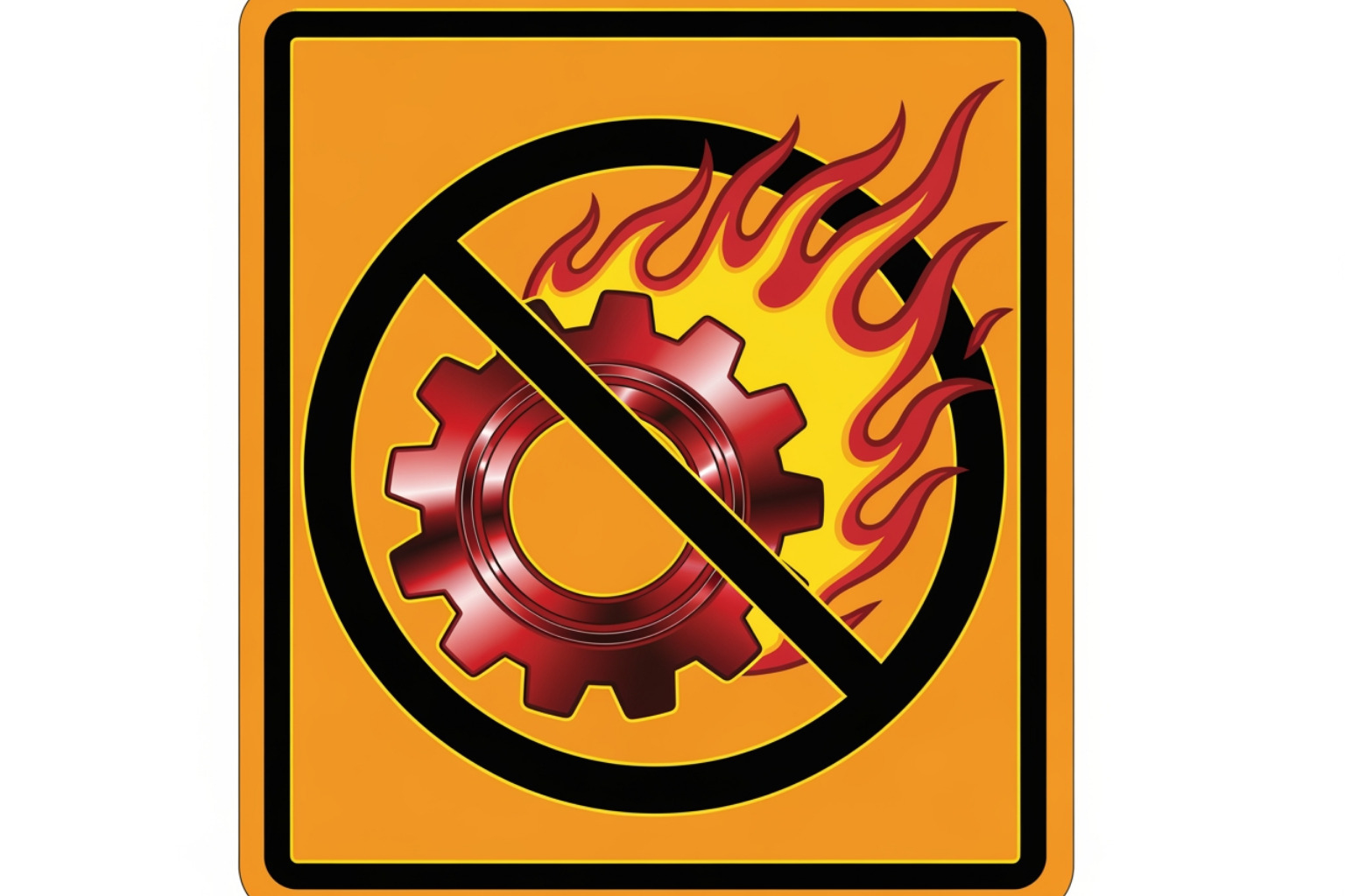 Class D fire warning sign - lithium dust collection Class D fire warning sign - lithium dust collection