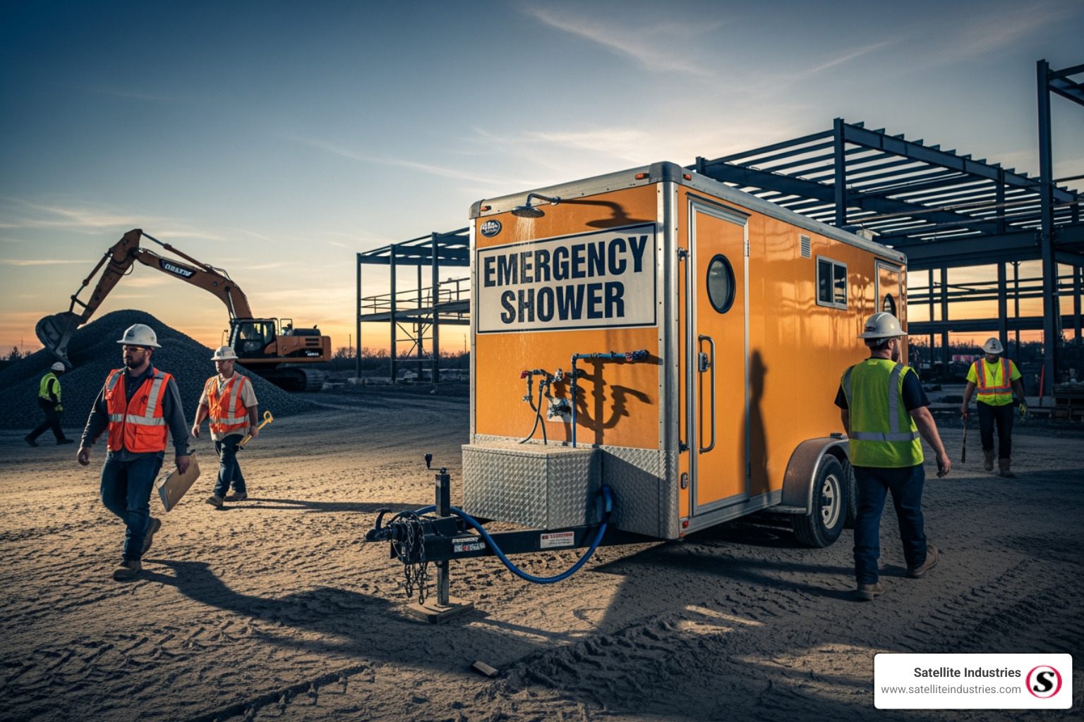 Emergency shower trailers: Crucial Safety 2025