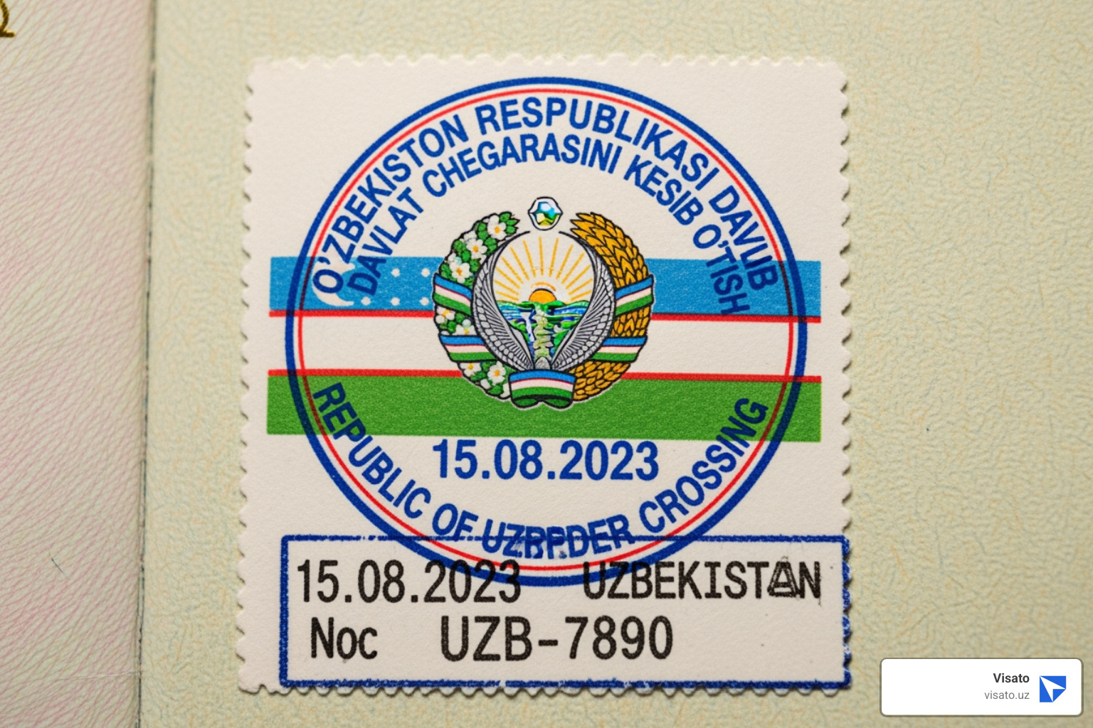 Uzbekistan passport stamp or e-visa document - entry requirements for uzbekistan Uzbekistan passport stamp or e-visa document - entry requirements for uzbekistan