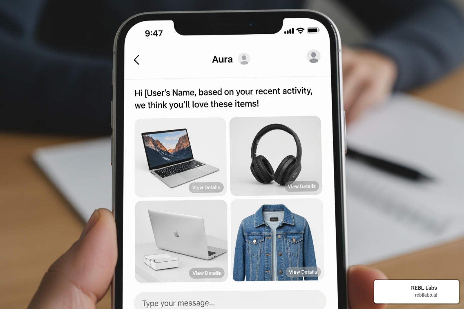personalized product recommendation from a chatbot - conversational ai for sales