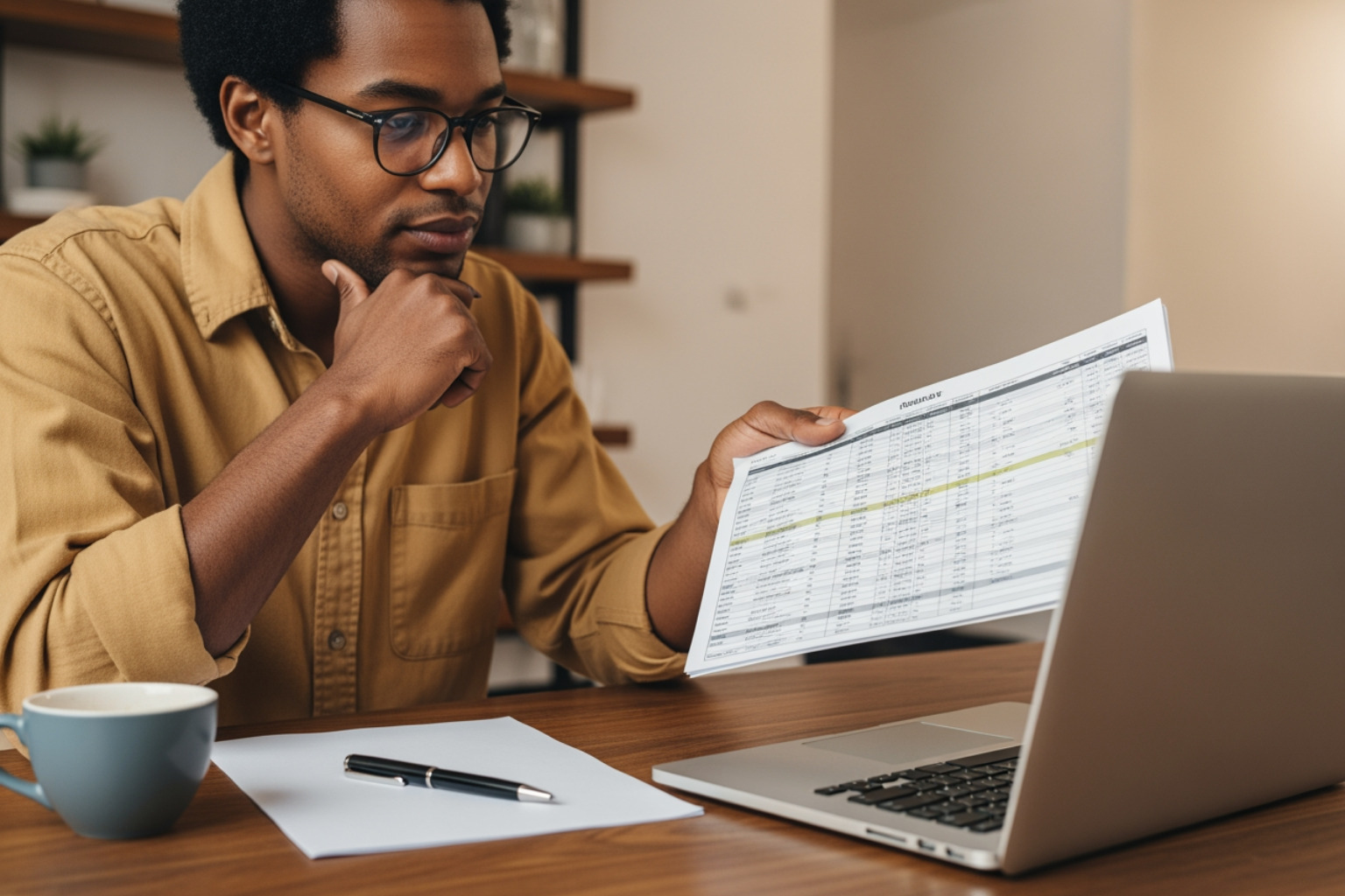 A Financial Document Or Calculator, Illustrating Franchise Costs - Business Ownership Through Franchising A financial document or calculator, illustrating franchise costs - business ownership through franchising