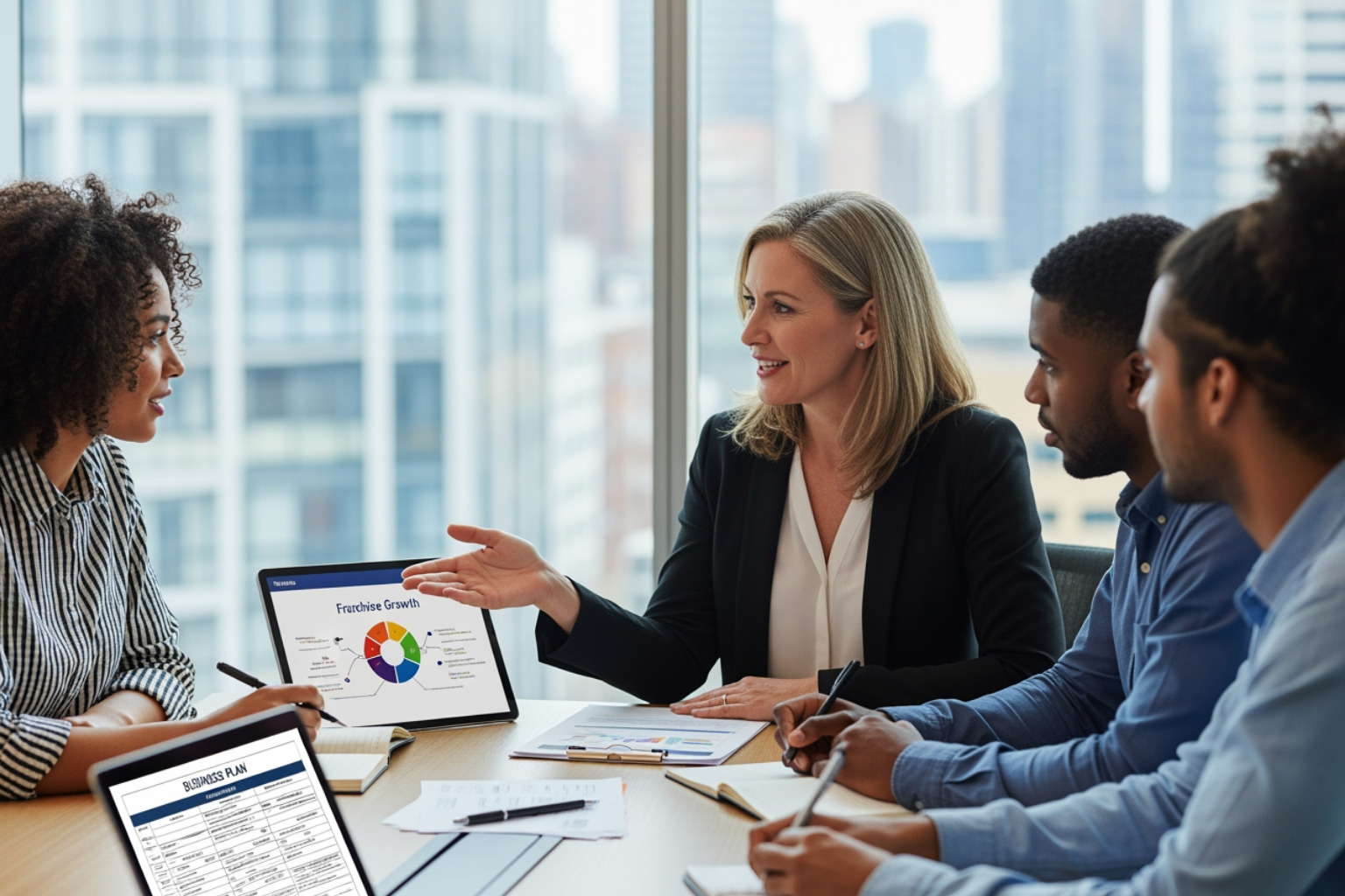 Person Looking Thoughtfully At A Board Of Different Franchise Brand Logos - What Is A Franchise Consultant Person looking thoughtfully at a board of different franchise brand logos - what is a franchise consultant