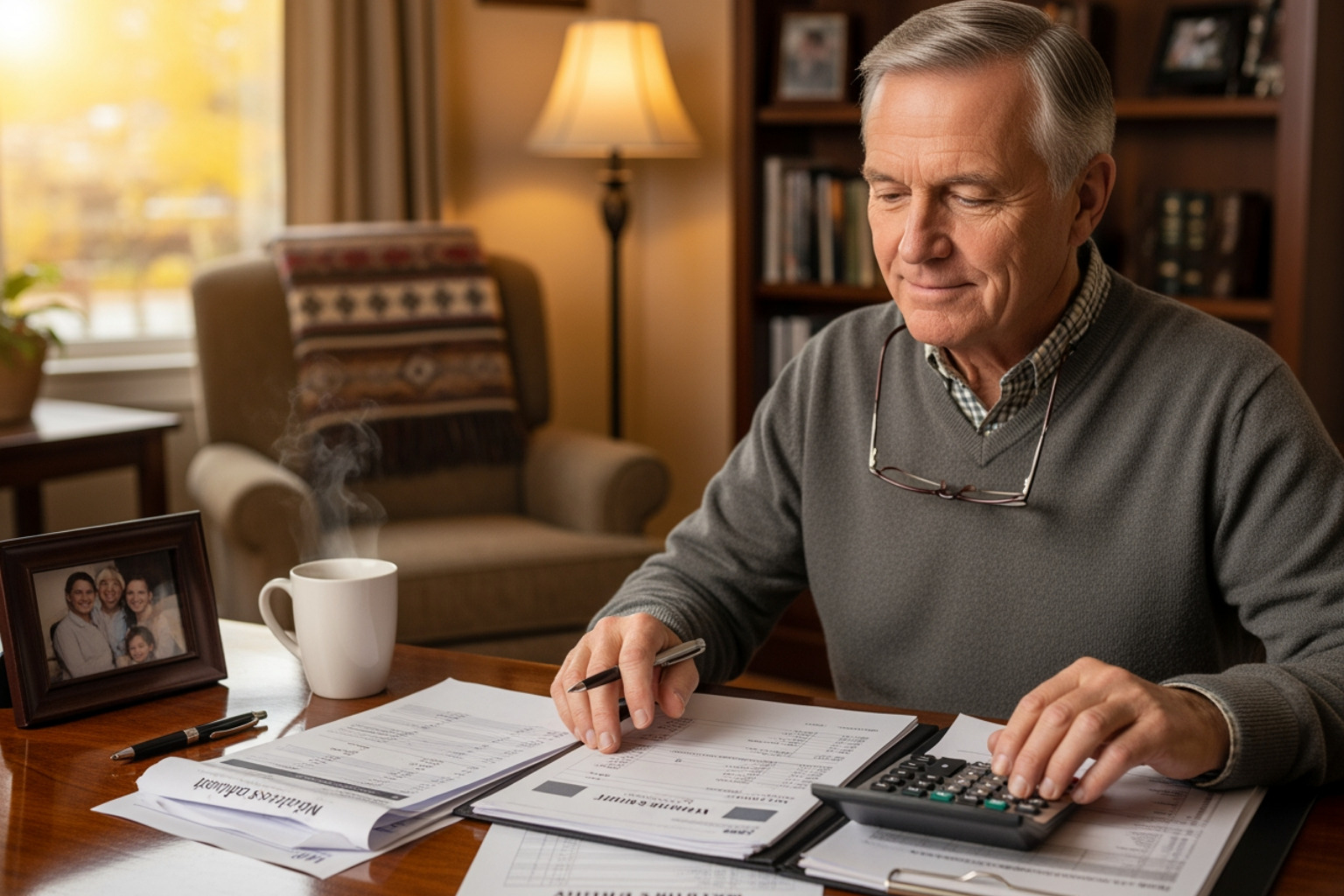simple infographic explaining rent calculation - affordable homes for seniors