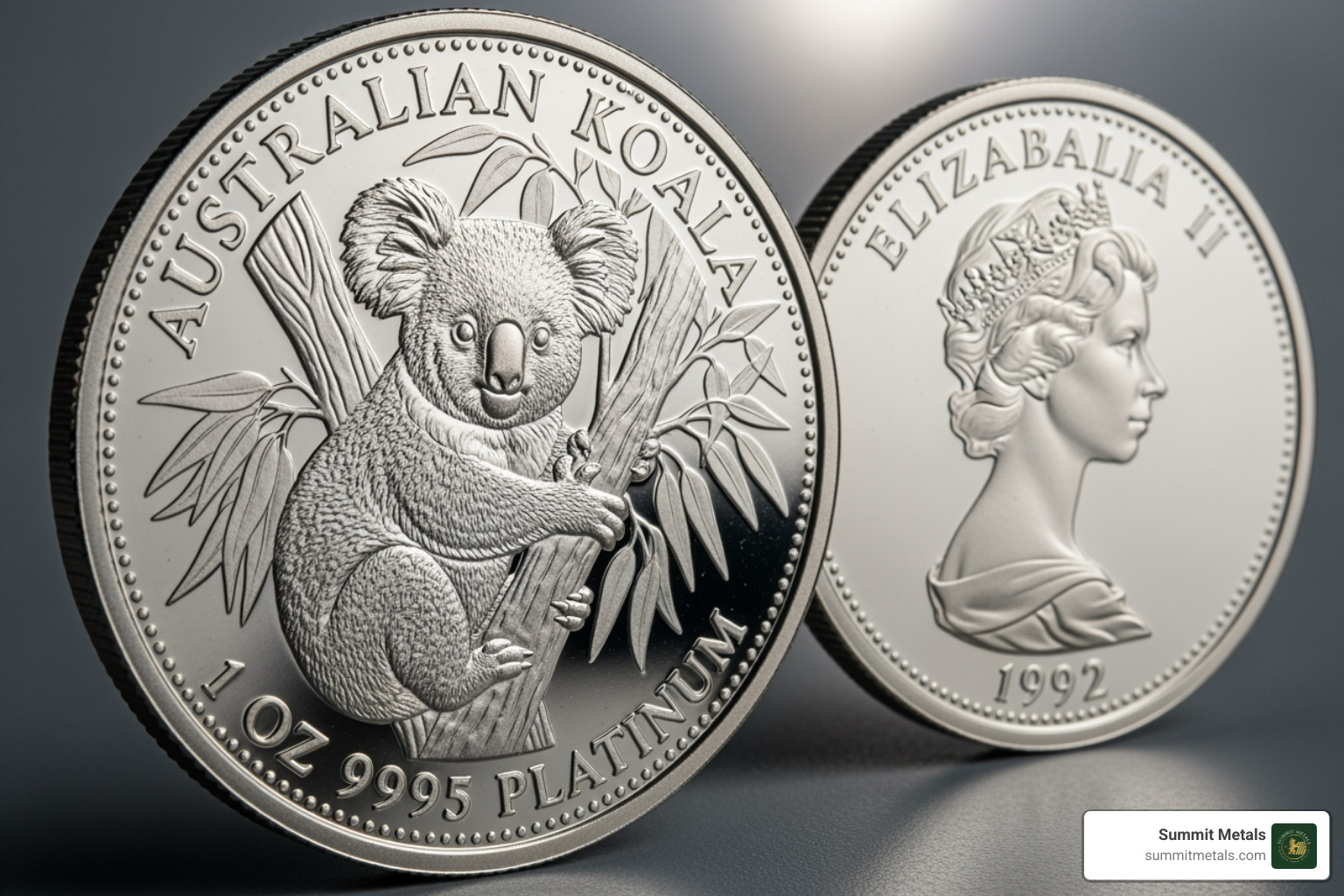 Early Koala Platinum Coin - koala platinum coin