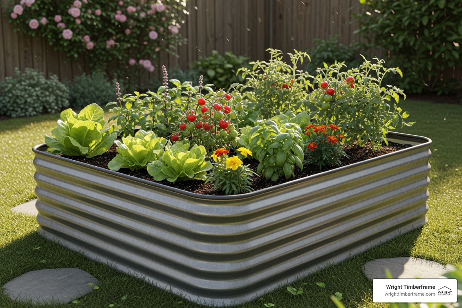raised bed made from galvanized steel - alternatives to pressure treated lumber for raised beds raised bed made from galvanized steel - alternatives to pressure treated lumber for raised beds