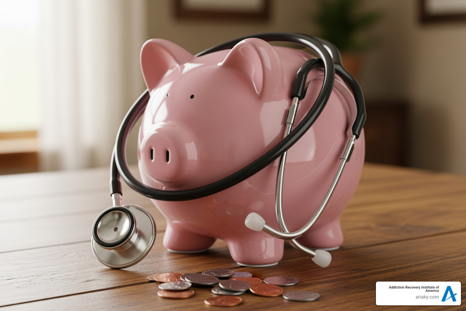 Piggy bank with a stethoscope - kentucky rehab centers Piggy bank with a stethoscope - kentucky rehab centers