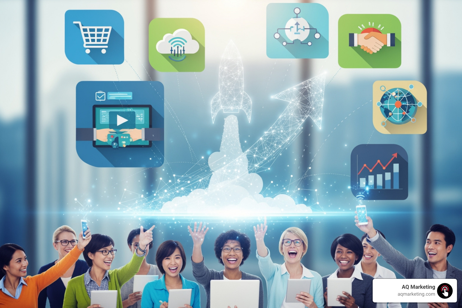 A dashboard showing website analytics and sales data, with a Boston skyline in the background - new business online platform A dashboard showing website analytics and sales data, with a Boston skyline in the background - new business online platform