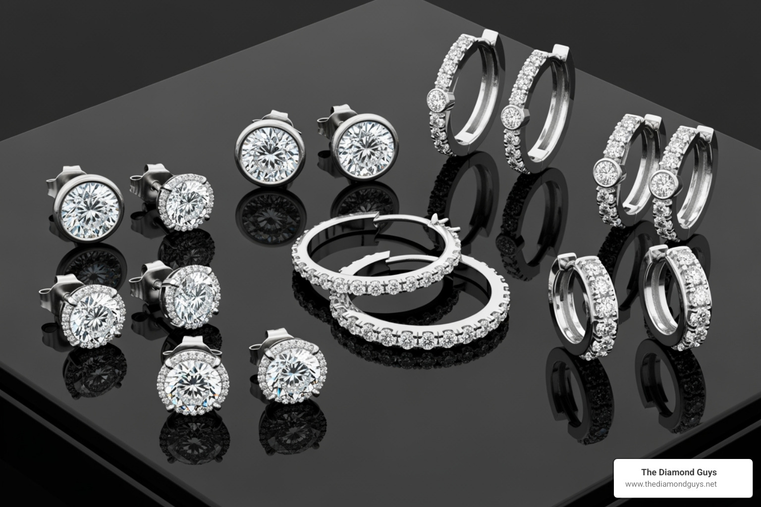 different men's diamond earring styles including studs, hoops, and huggies on display - earrings for guys diamond different men's diamond earring styles including studs, hoops, and huggies on display - earrings for guys diamond