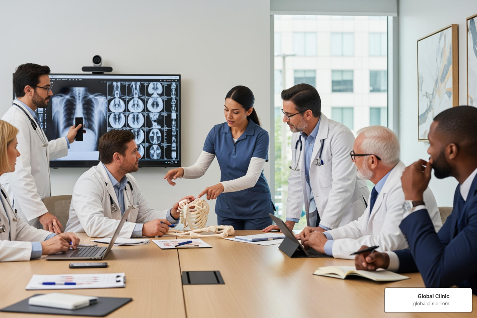 multidisciplinary team of healthcare professionals collaborating - Pain Management