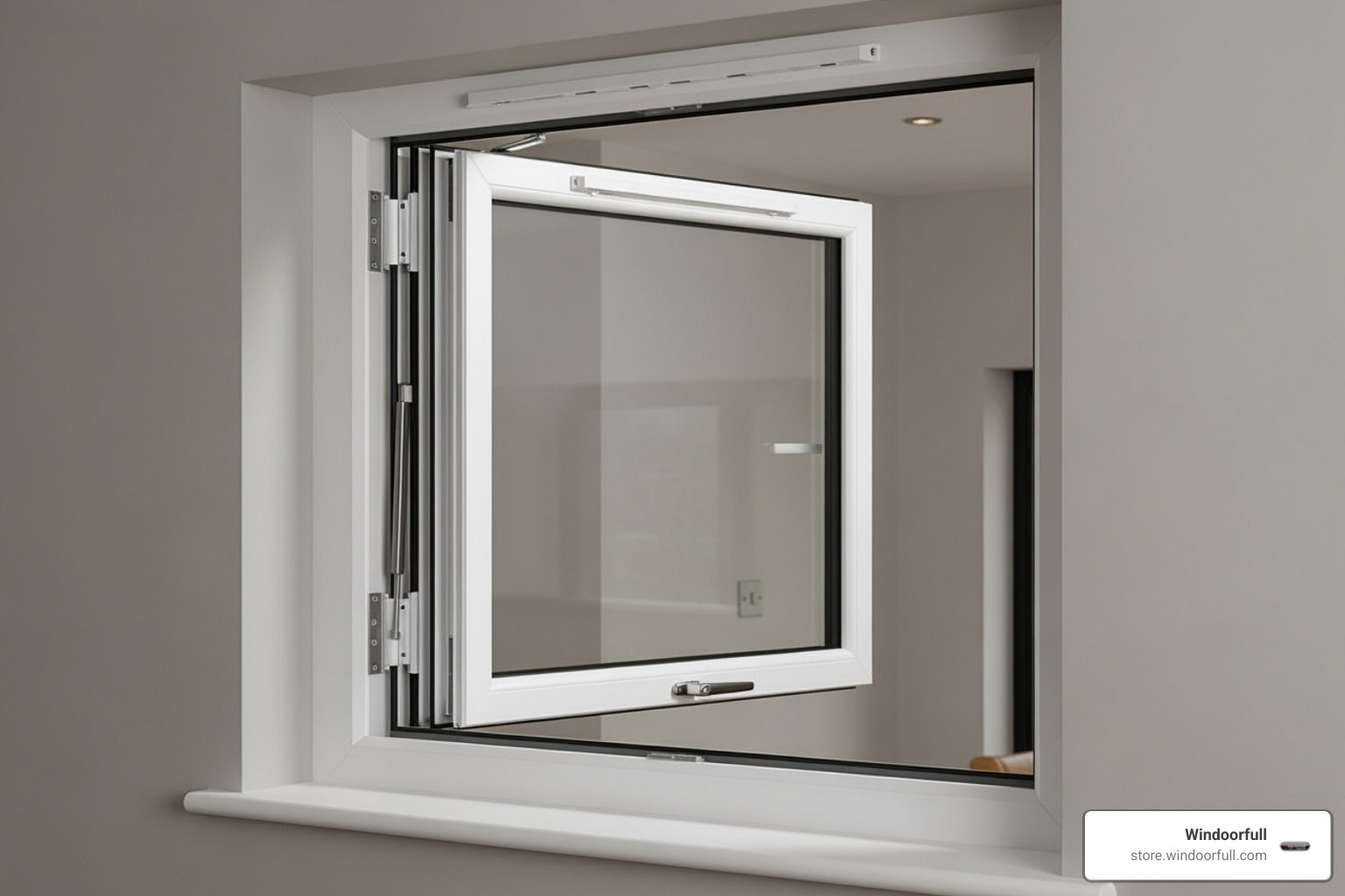 uPVC tilt-and-turn window in tilt position - why are there no screens on windows in europe