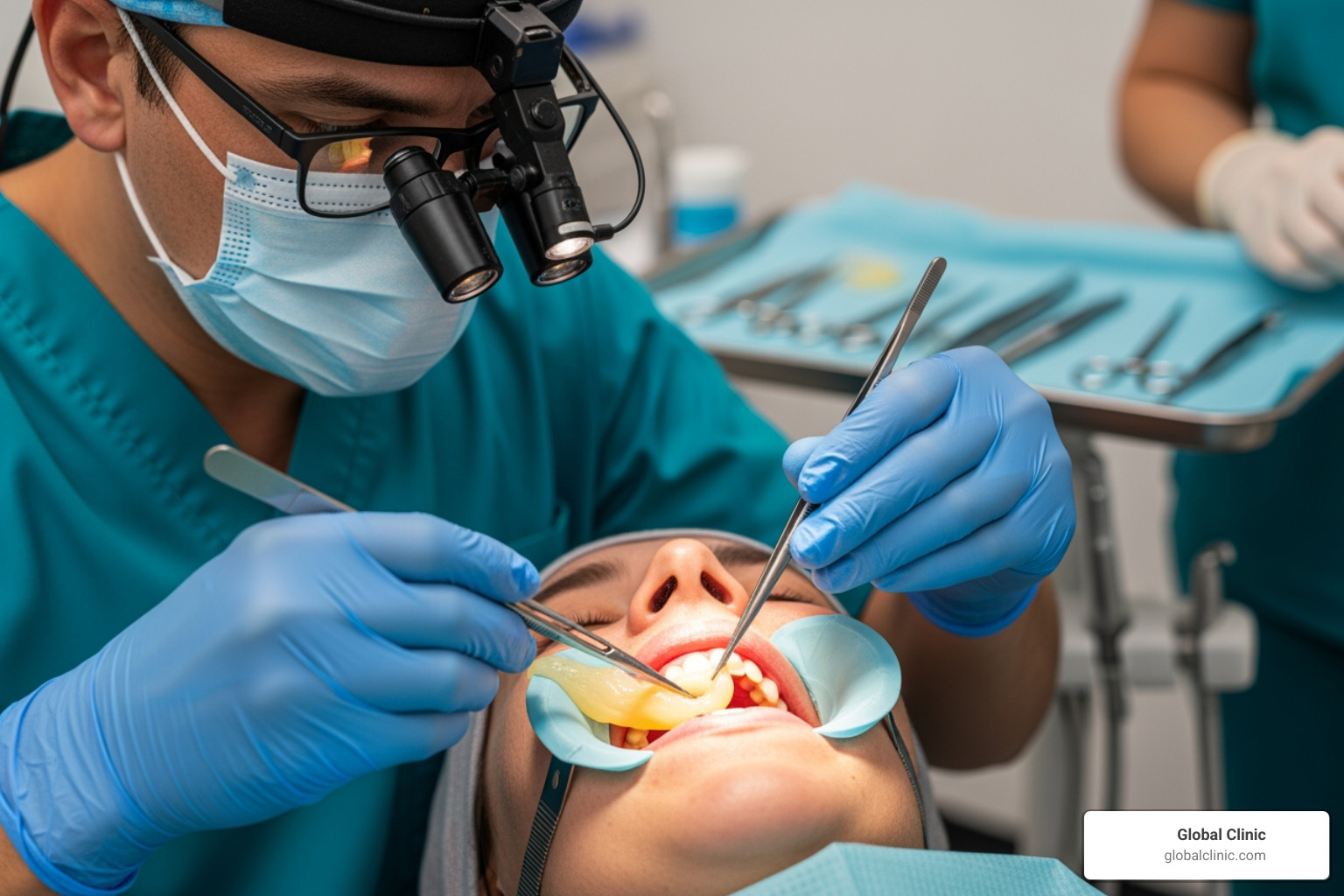 PRF application in dental surgery - platelet rich fibrin