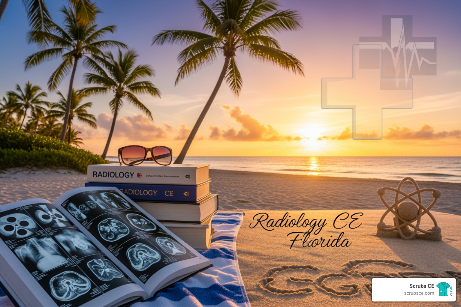 computer screen showing an online CE course portal - radiology CE Florida computer screen showing an online CE course portal - radiology CE Florida