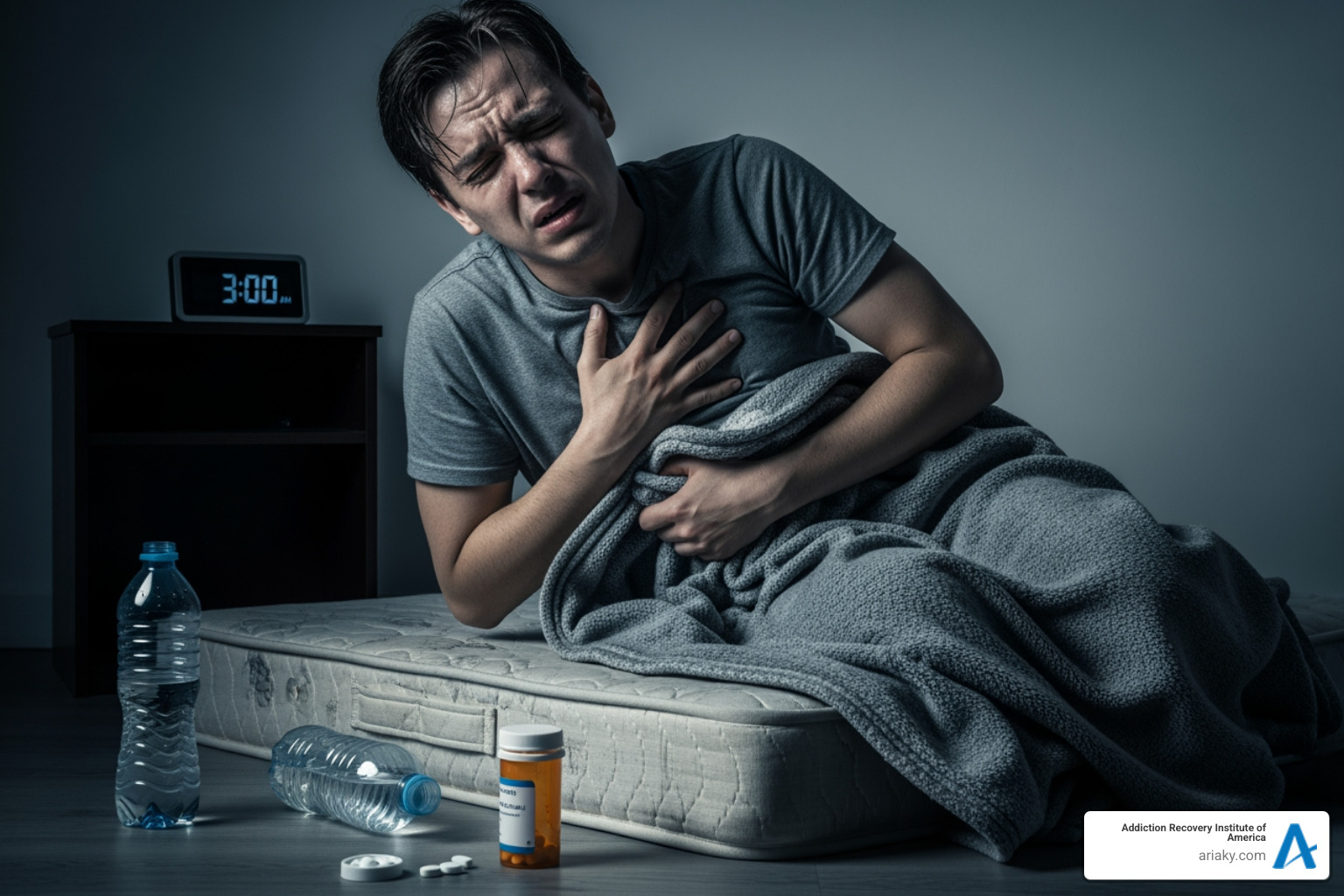 Calendar with highlighted phases - benzo withdrawal symptoms