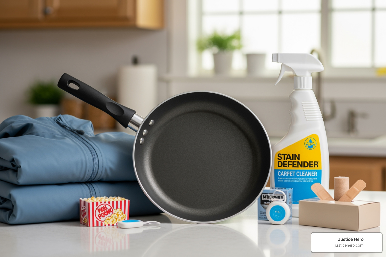 Common products containing PFAS like non-stick pans and waterproof jackets - pfas lawsuit settlement